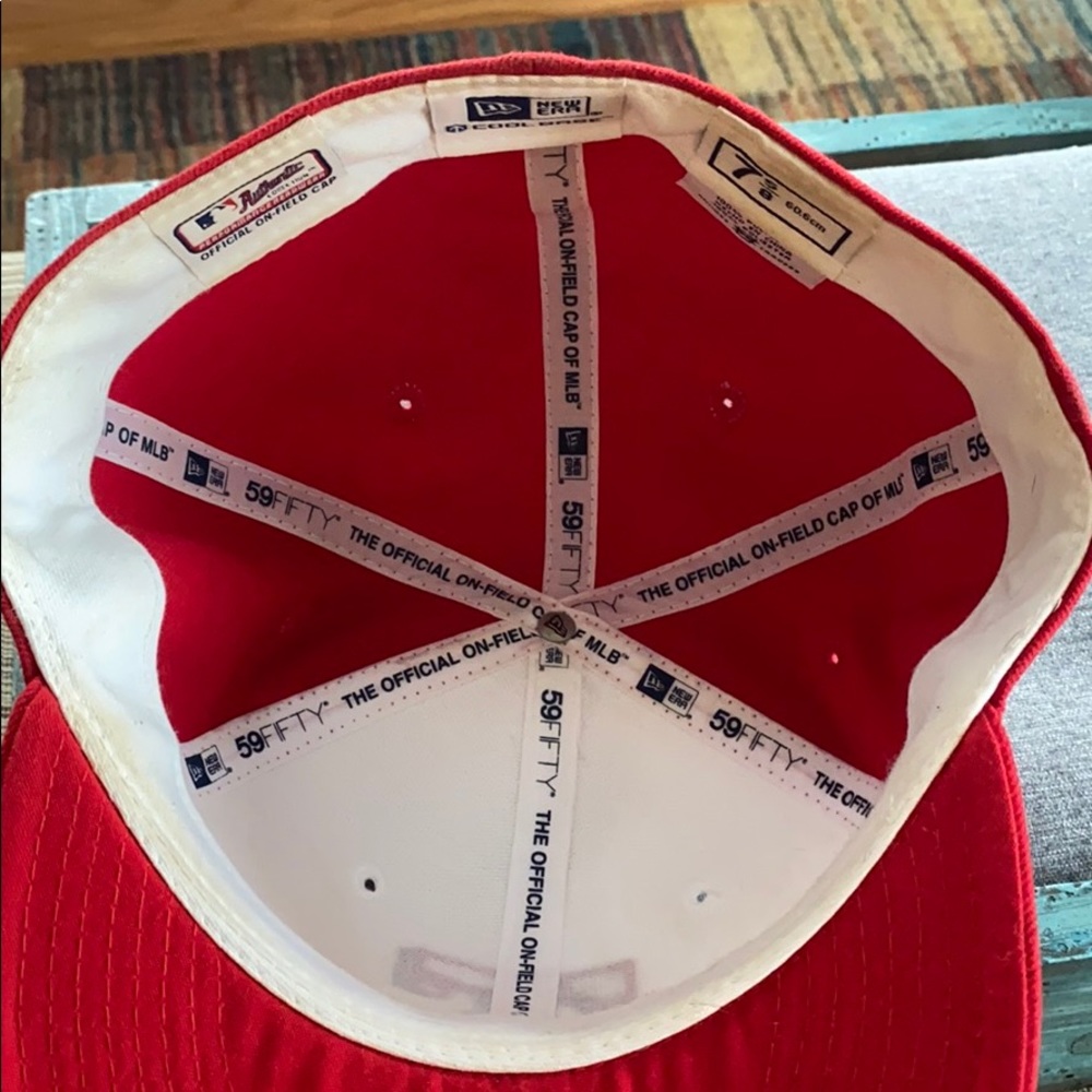 Texas Rangers On Field Baseball Hat - Picture 3 of 6